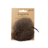 Gloria Natural Rabbit Fur Toy For Cats - Rogers