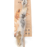 Gloria Natural Rabbit Fur Toy For Cats - Niemeyeer