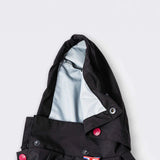 Hugo & Hudson Reflective Hooded Overalls - Black