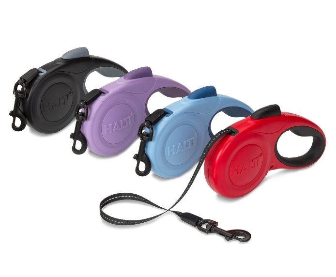 Halti Retractable Lead - fjórir litir