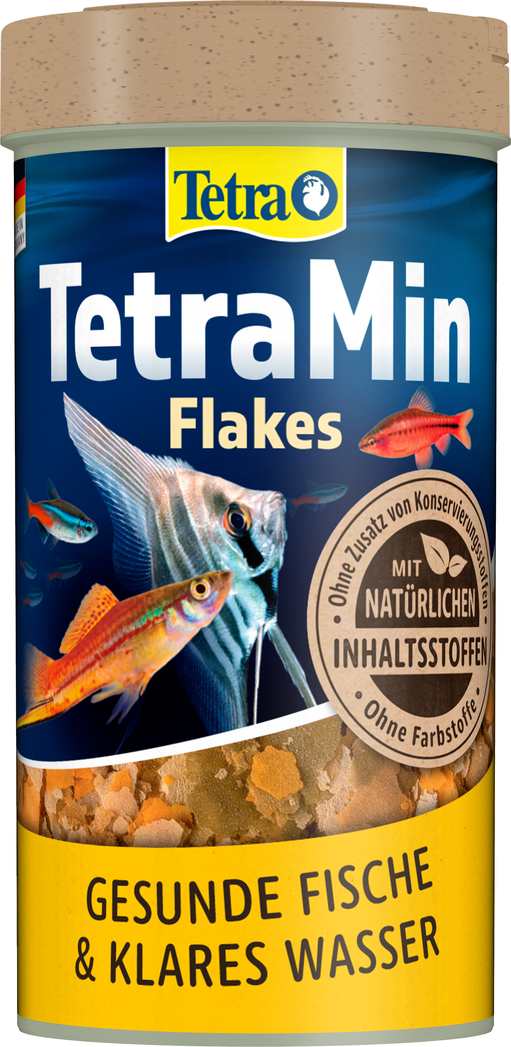 Tetra Min Flakes 100ml umbúðir hlið