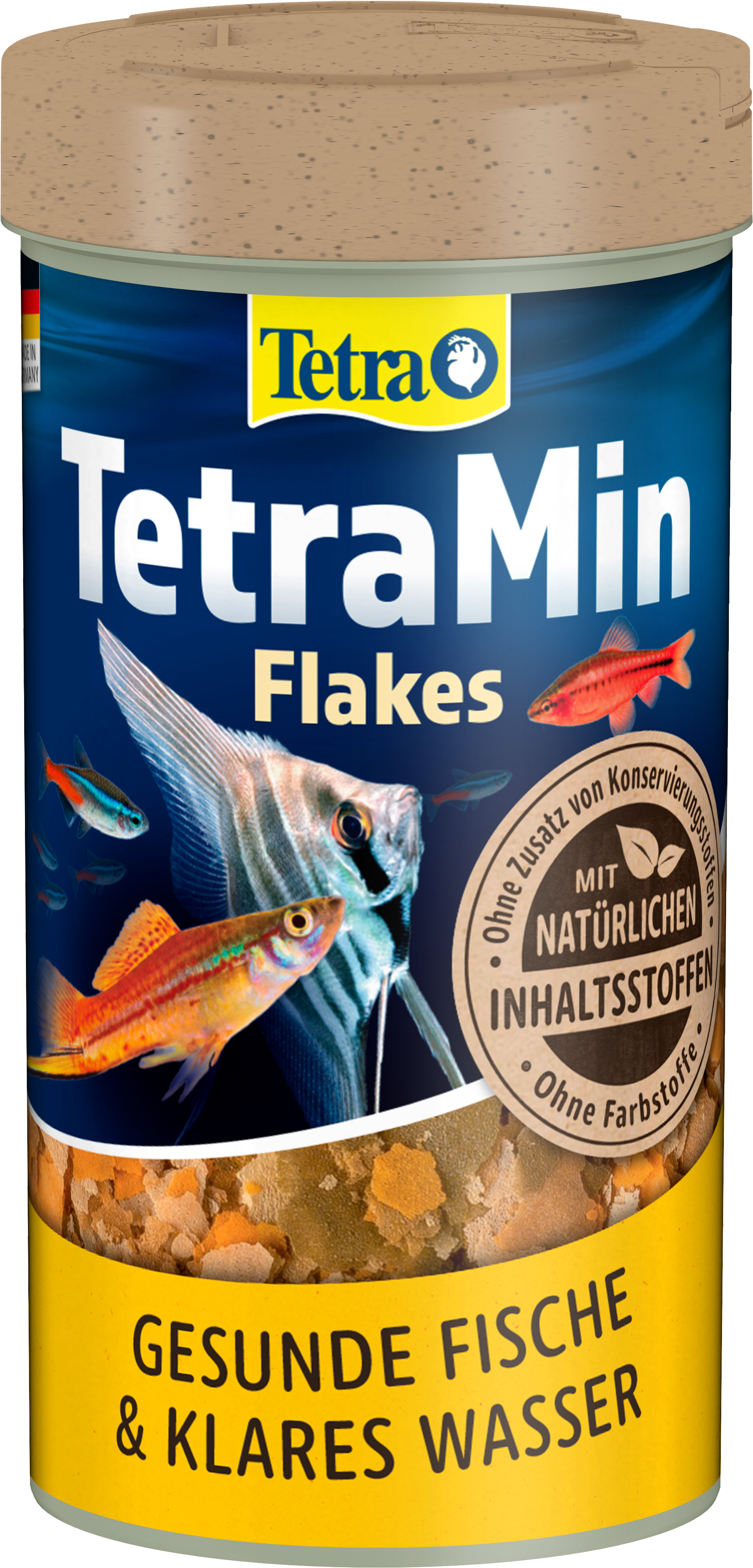 Tetra Min Flakes 100ml umbúðir framhlið