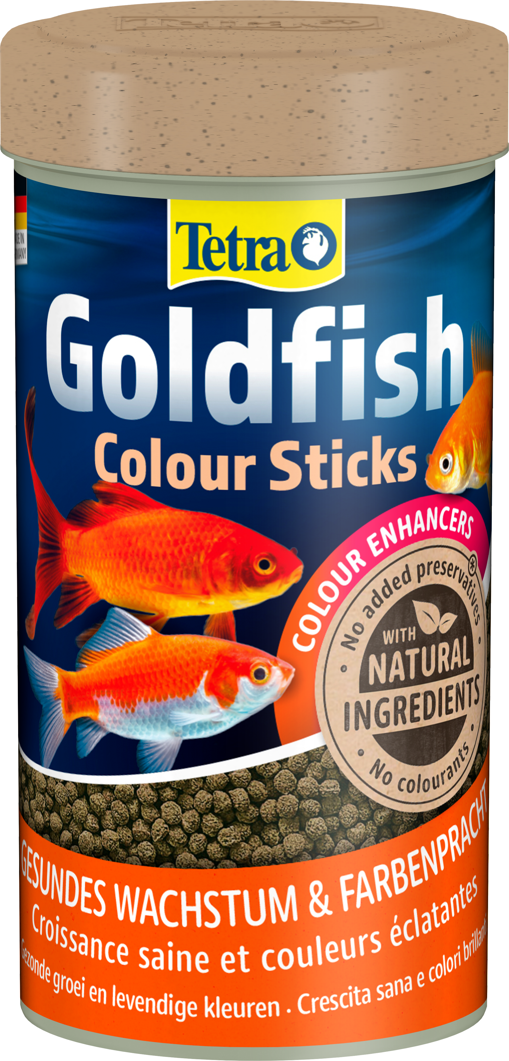 Tetra Goldfish Colour Sticks 100ml umbúðir framhlið