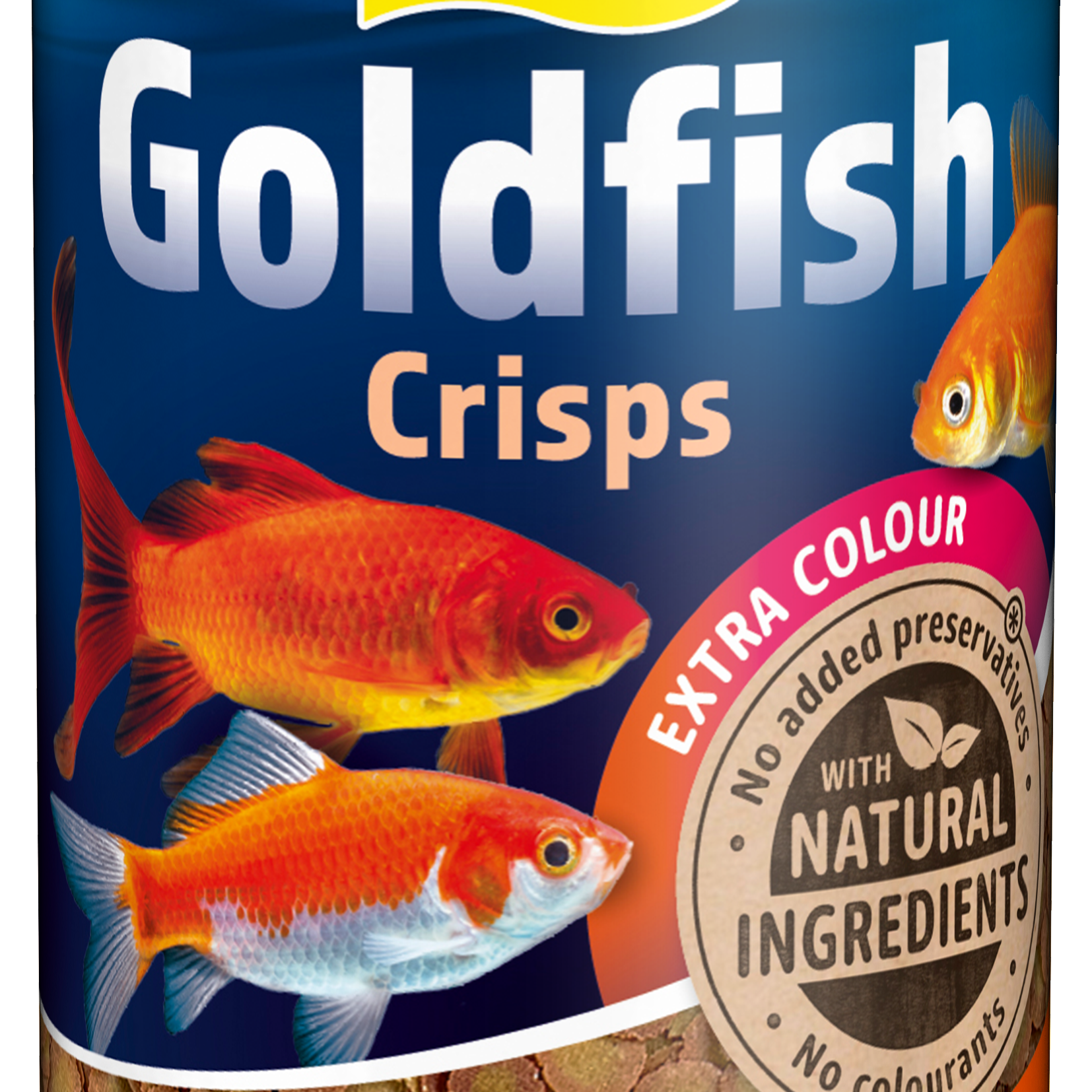 Tetra Goldfish Crisps 100ml umbúðir framhlið
