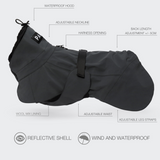 PAIKKA Visibility Raincoat Dark - smáatriði og eiginleikar