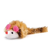 Beeztees Plush Long Hair Mouse