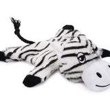 Beeztees ZINO Plush Dog Toy - Black/White