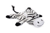 Beeztees ZINO Plush Dog Toy - Black/White