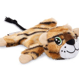 Beeztees Plush Dog Toy Roar - Brown