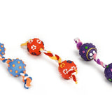Beeztees Plush String Vinyl Balls - Assorted