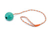 Beeztees Rubber Ball Bell + Cord - Mint