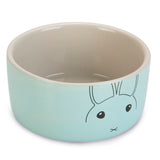 Beeztees Joela Ceramic Rabbit Bowl - Grey/Mint