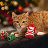 Beeztees Christmas Fun Cat Toy 3Pcs - Assorted