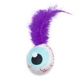 Beeztees Halloween Cat Toy Eye Feather