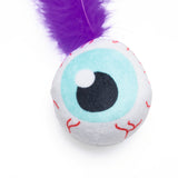 Beeztees Halloween Cat Toy Eye Feather