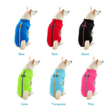 Gooby Zip Up Fleece Vest Blue M