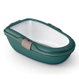 Stefanplast Furba Chic Maxi Cat Litter Tray Green