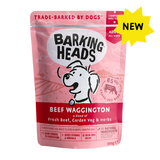 Barking Heads Beef Waggington Wetfood - 300gr