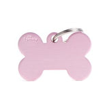 MyFamily Basic Bone Big Pink ID Tag
