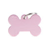 MyFamily Basic Bone Big Pink ID Tag