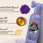 Key ingredients: crushed violet pigment, argan oil, vitamin E