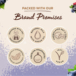 Brand promises: vegan, natural oils, premium fragrances