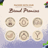 Brand promises: vegan, natural oils, premium fragrances