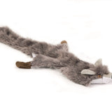 Beeztees  Plush Dog Toy Fox - Grey