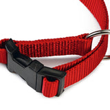 Beeztees Nylon Adjustable Collar - Red