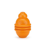 Beeztees Sumo Play Rubber Dog Toy Orange M