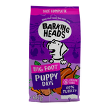 Barking Heads Big Foot Puppy Days Turkey - 6kg