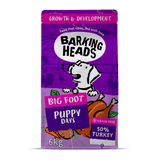 Barking Heads Big Foot Puppy Days Turkey - 6kg