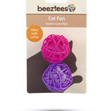 Beeztees RATTAN Ball With Catnip