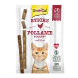 GimCat Sticks Poultry - 4 pcs