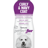 Tropiclean PerfectFur Curly & Wavy Coat Shampoo - 473ml