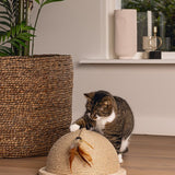 Designed by Lotte Vivi Wooden Half Scratch Globe 34.5cm