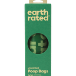 Earth Rated Waste Bags Unscented 300 stk - packaging