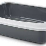 Beeztees IRIS Cat Litter Tray Open - Grey