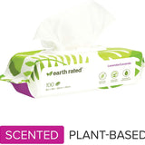 Earth Rated Plant Based Wipes - Lavender
