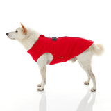 Gooby Zip Up Fleese Vest - Red