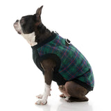 Gooby Fashion Vest Check - Green