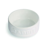 Happy Pet Rabbit Bowl - White