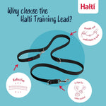 Halti Training Lead features — durable, reflective, 2 clips