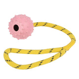 Happy Pet Studded Rope Ball 2" - Assorted