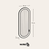 District 70 SPACE Scratch Board - Natural