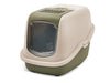 Nestor Happy Planet Hooded Cat Litter Box Green frá Beeztees