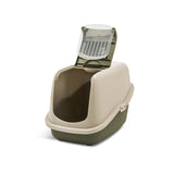 Nestor Happy Planet Hooded Cat Litter Box Green