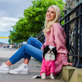 Urban Raincoat - Pink Camouflage