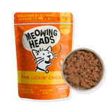 Meowing Heads Paw Lickin Chicken Wetfood - 100gr