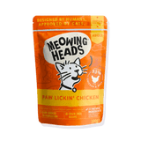 Meowing Heads Paw Lickin Chicken Wetfood - 100gr